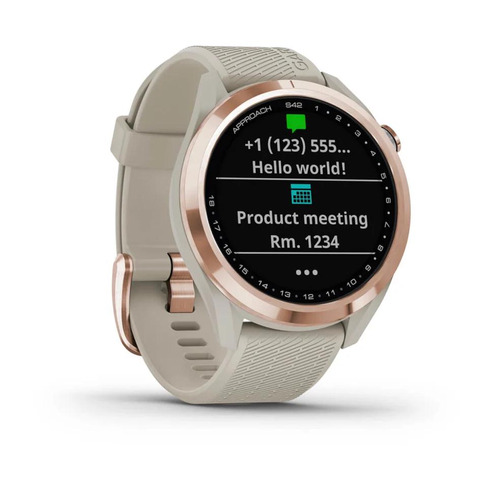 Đồng Hồ Garmin Approach S42 Kem
